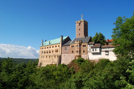 Historically castle castle wartburg photo