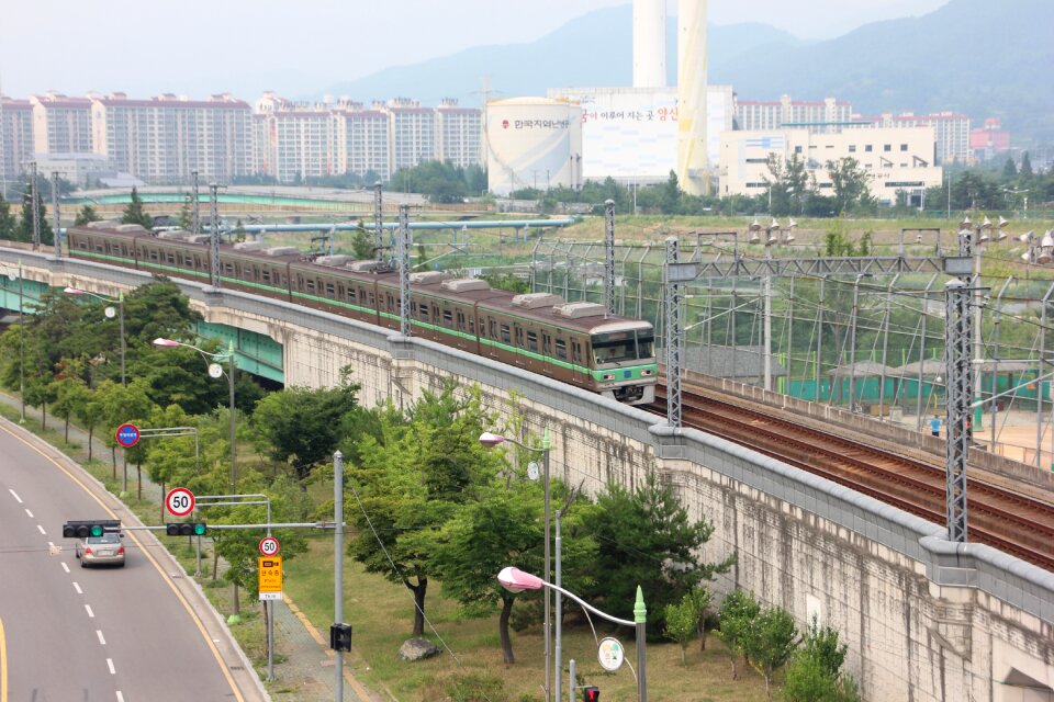 South korea subway transportation railway photo