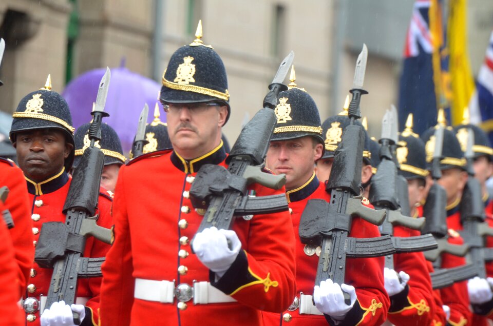 Parade military soldier