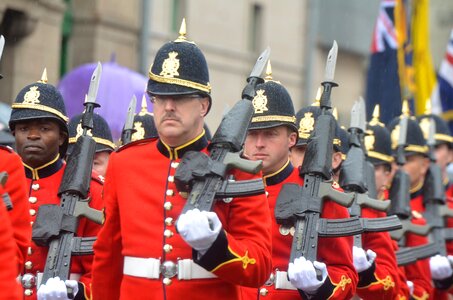 Parade military soldier