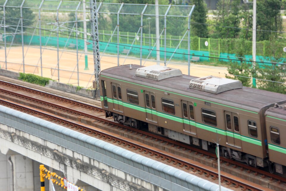 South korea subway transportation railway photo