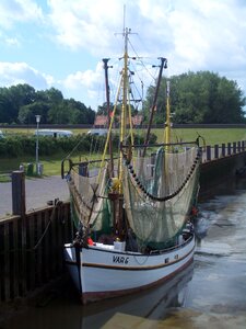North sea dangast fishing vessel photo