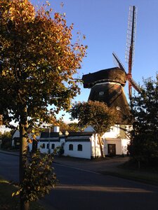 Föhr windmill summer photo