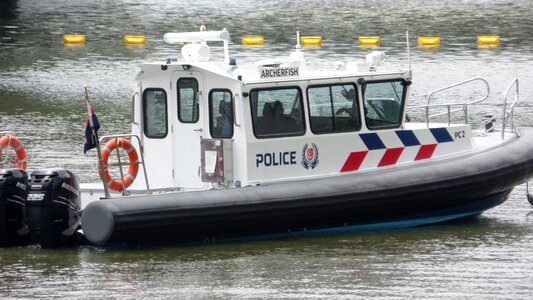 Lifeguard gray police photo