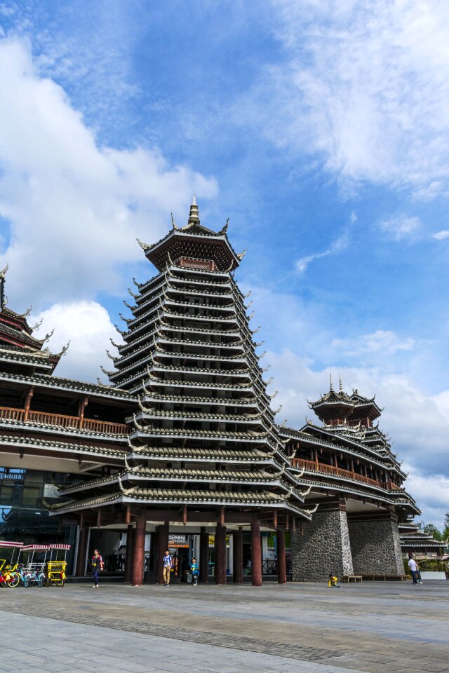 Colorful guizhou city colorful guizhou town scenic area colorful guizhou city cultural and creative park