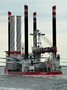 Transport ship pontoon shipping photo