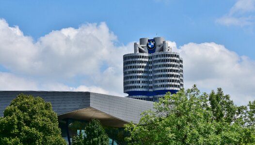 Building germany bmw welt photo