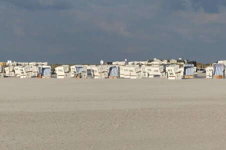 Clubs by the sea coast photo