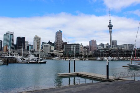 Zealand city landscape photo