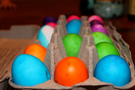 Easter eggs holiday spring photo