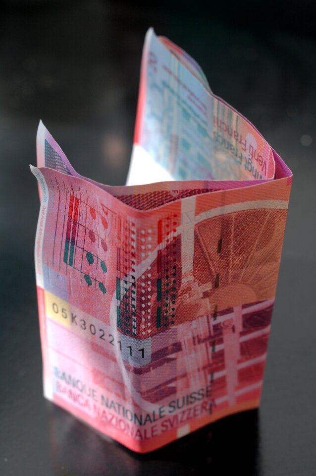 Twenty switzerland folded