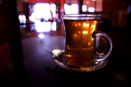 Tea house clear low key
