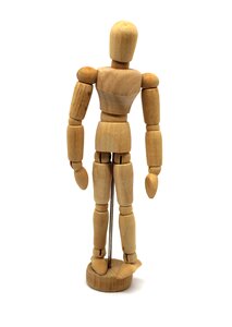 Mannequin wood object photo