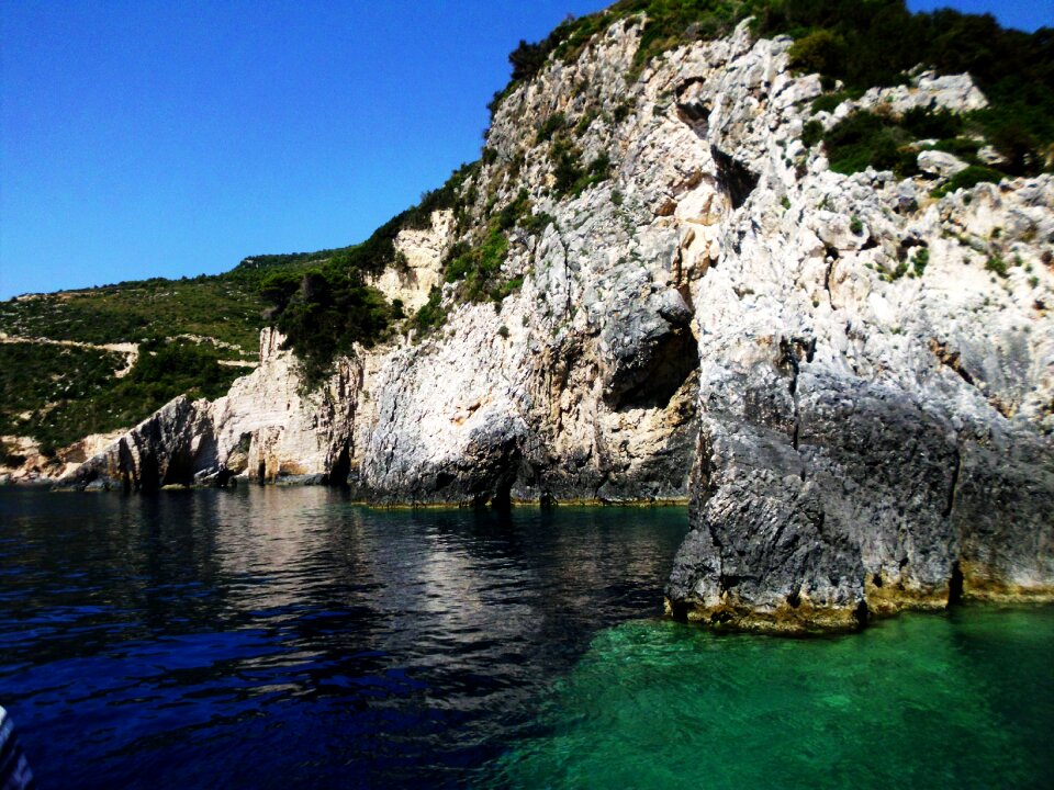 Stone nature cliff