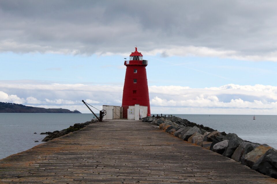 Dublin bay ireland lighthouse