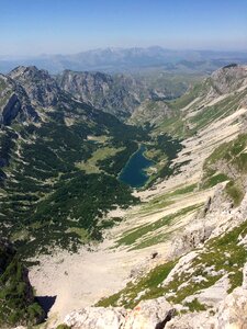 Mountain hinikng landscape photo