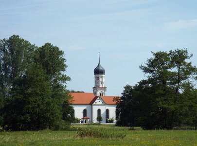 Church nature summer