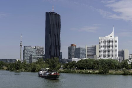 Building urban planning glass facades