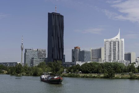 Building urban planning glass facades photo