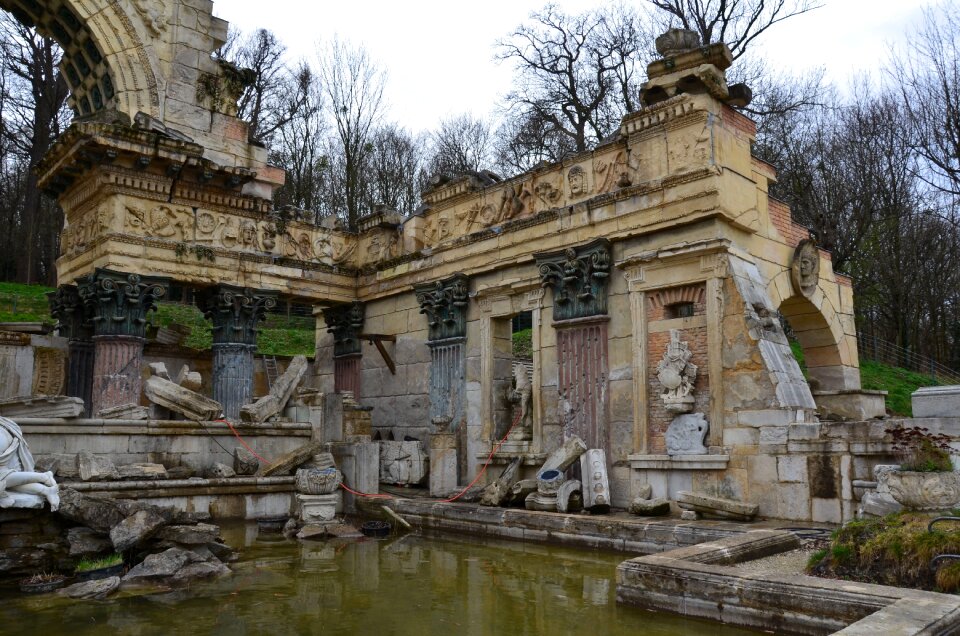 Castle park schönbrunn wiener