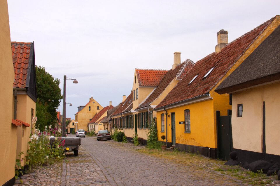 Houses villa street photo