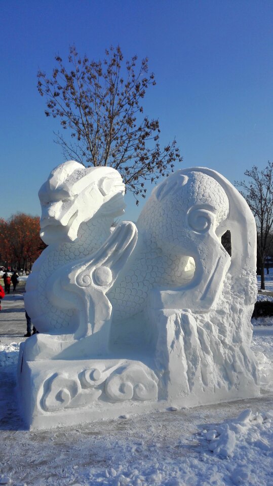 Snow pillbox north-east harbin