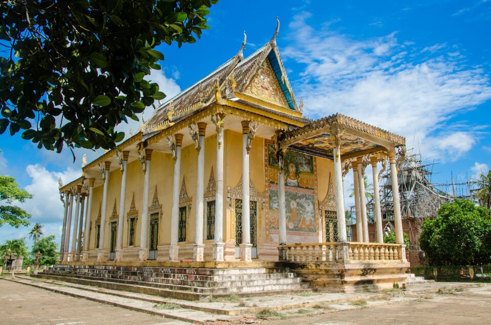 Temple architecture building