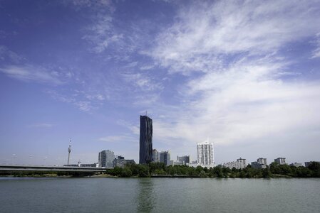Building urban planning glass facades