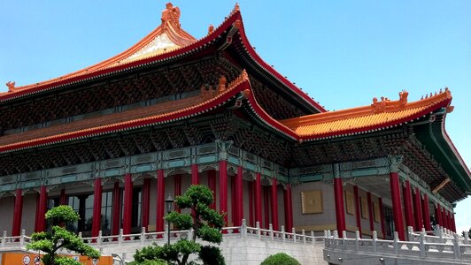 Asia temple landmark photo