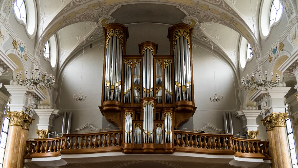 Music organ whistle church organ photo