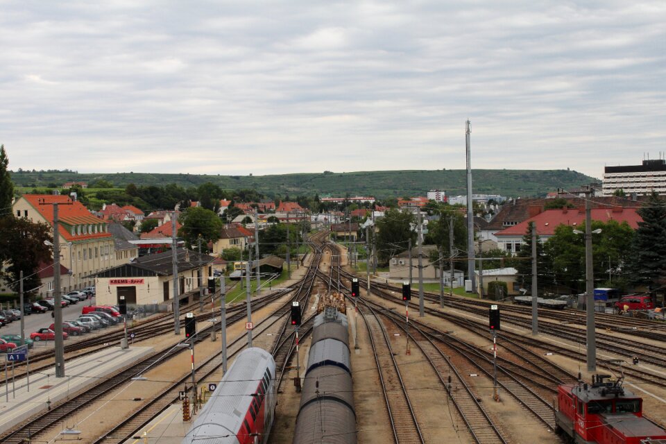 Transportation locomotive city photo