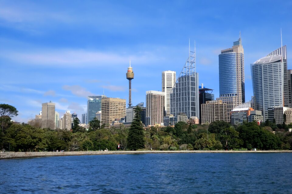 New south wales australia skyline