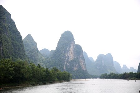 The scenery the li river landscape
