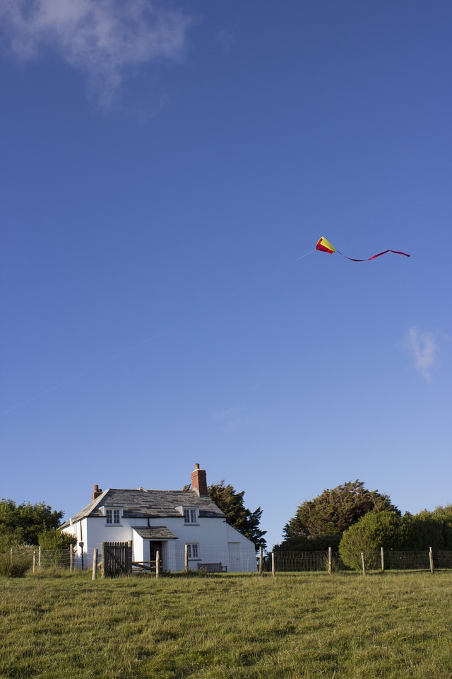 Blue sky summer