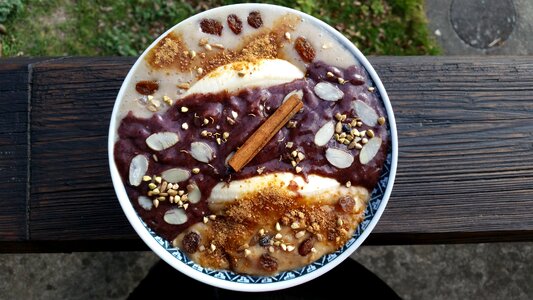 Almond buckwheat banana photo