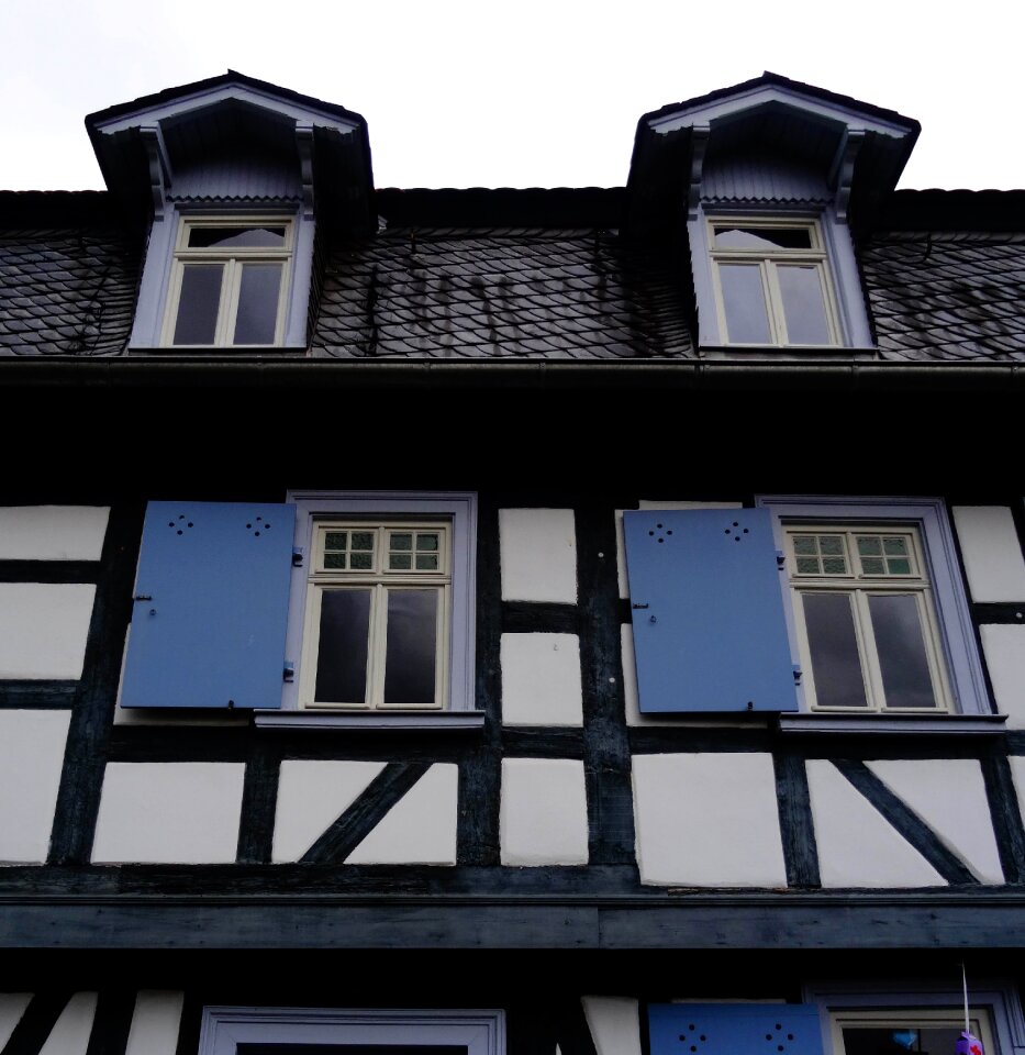 Building historic center architecture