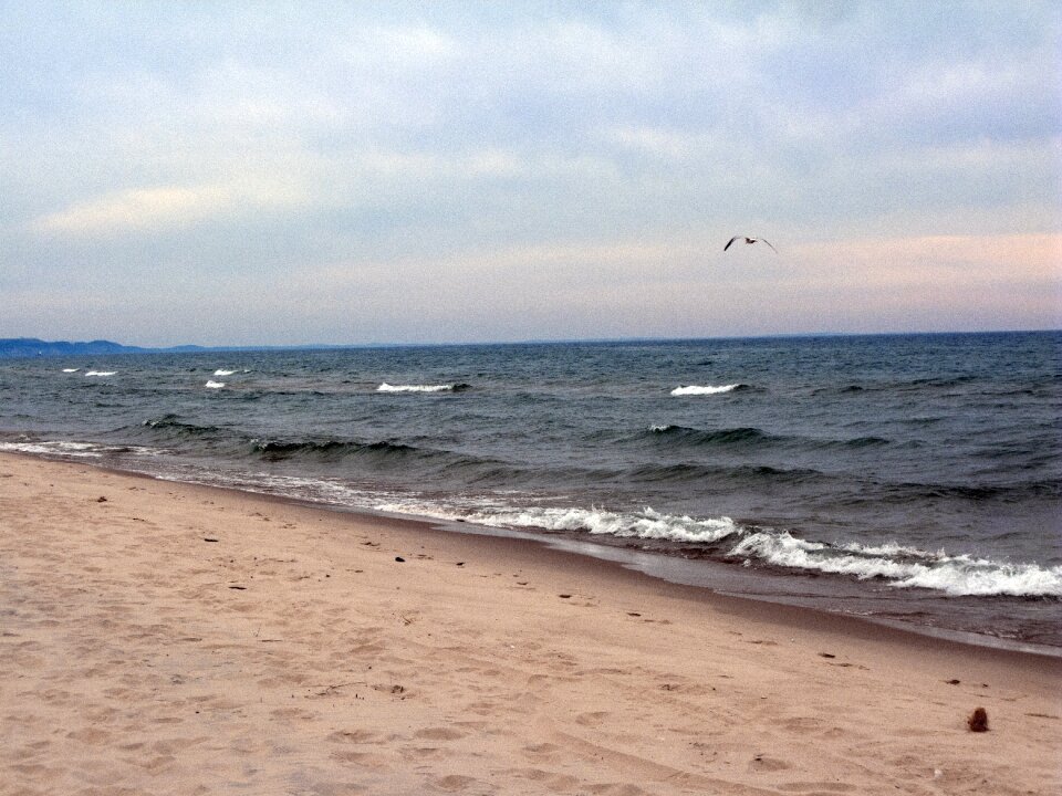 Beach sky