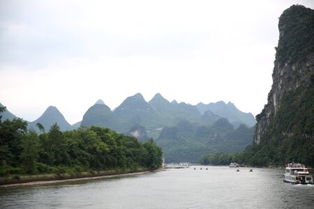 The scenery the li river landscape photo