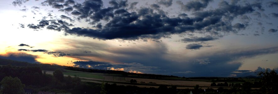 Nature landscape sunlight