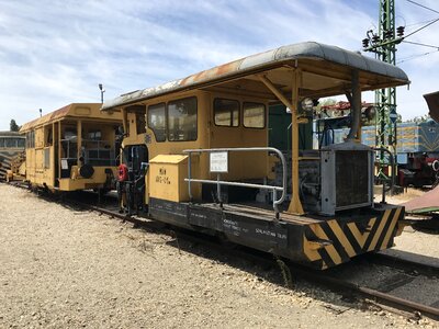 Train locomotive railway history park