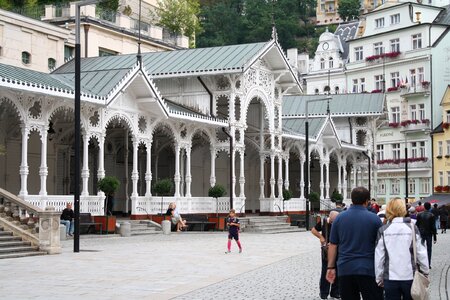 Karlovy vary building czech republic