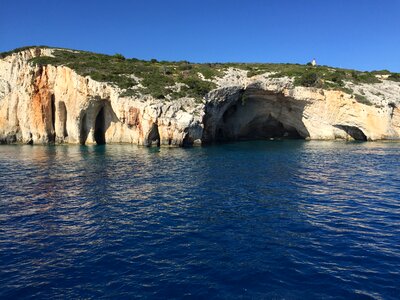 Greece zakynthos the blue caves