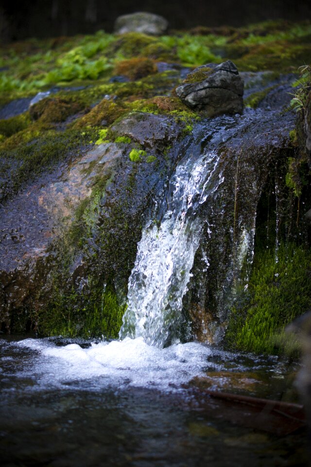 Russia stones flowing
