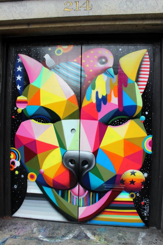 Art urban graffiti