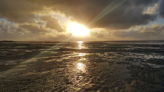 North sea sun beach