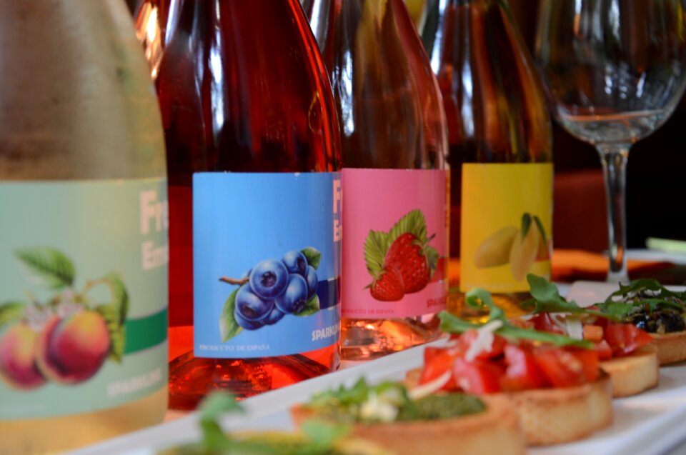 Wine juice snack
