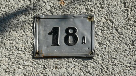 Address numbering number