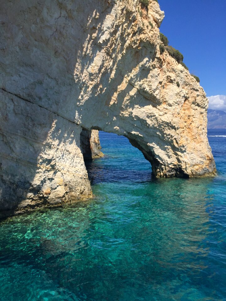 Greece zakynthos the blue caves