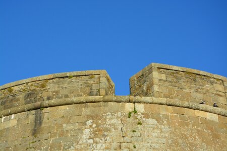 Brittany rampart france photo