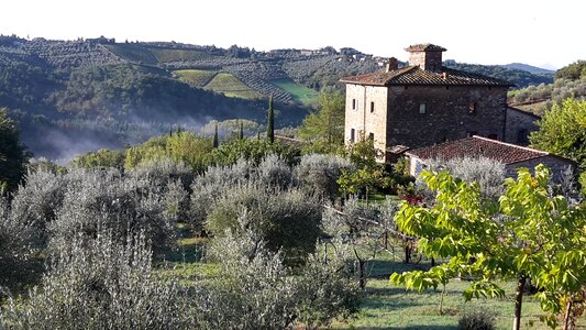 Italy toscana panorama